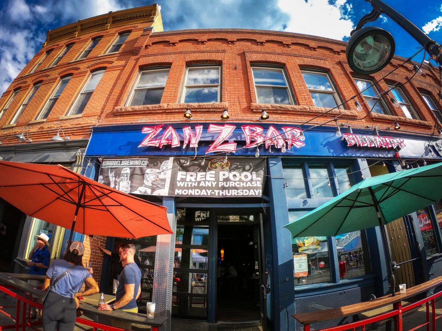 Drinks and Games in Denver, Colorado Zanzibar Billiards